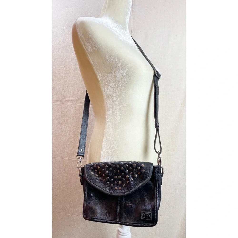 Bed Stü Occurrence Handbag/Crossbody/Clutch black studded - Picture 9 of 9